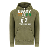 Vintage Olive O' Baby Irish I Could Drink Vintage Hoodie - Bettercallsaul
