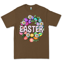 Cacao Easter with eggs and daisy Premium Tee - NancyCooperArtShop