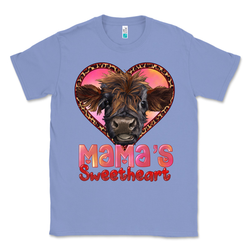 Mama's Sweetheart Highland Calf Classic Tee by RanaPortraitStore | Teevron