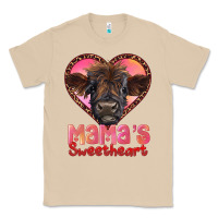 Mushroom mama's sweetheart highland calf Classic Tee - RanaPortraitStore