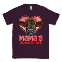 Plum mama's sweetheart highland calf Classic Tee - RanaPortraitStore