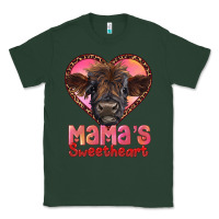 Sports Green mama's sweetheart highland calf Classic Tee - RanaPortraitStore