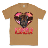 Toasted Coconut mama's sweetheart highland calf Classic Tee - RanaPortraitStore