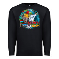 Black beach please Premium Sweatshirt - CowhideDigitalArt