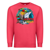 Cardinal beach please Premium Sweatshirt - CowhideDigitalArt