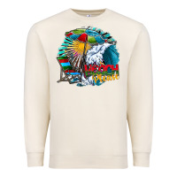 Sandshell beach please Premium Sweatshirt - CowhideDigitalArt