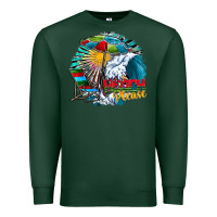 Sports Green beach please Premium Sweatshirt - CowhideDigitalArt