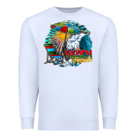 White beach please Premium Sweatshirt - CowhideDigitalArt