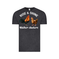 Vintage Black Rise and Shine Mother Cluckers Vintage Tee - Bettercallsaul