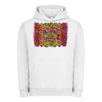 Pigment Lunar Rock mardi gras crawfish brushstrokes Urban Hoodie - Artiststas