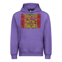 Tulip mardi gras crawfish brushstrokes Urban Hoodie - Artiststas