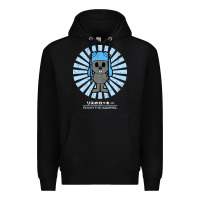 Black rocky the squirrel retro vintage Premium Hoodie - tuanDangUi