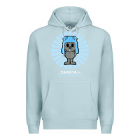 Blue Mist rocky the squirrel retro vintage Premium Hoodie - tuanDangUi