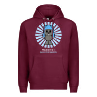 Burgundy rocky the squirrel retro vintage Premium Hoodie - tuanDangUi
