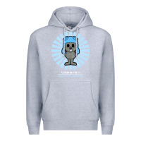 Heather Grey rocky the squirrel retro vintage Premium Hoodie - tuanDangUi