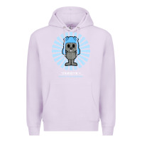 Lilac rocky the squirrel retro vintage Premium Hoodie - tuanDangUi