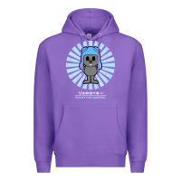 Purple rocky the squirrel retro vintage Premium Hoodie - tuanDangUi