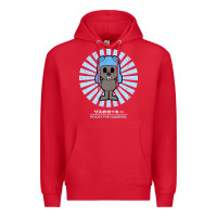 Red rocky the squirrel retro vintage Premium Hoodie - tuanDangUi