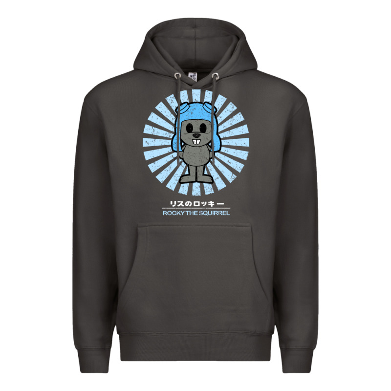 Rocky The Squirrel Retro Vintage Premium Hoodie by tuanDangUi | Teevron