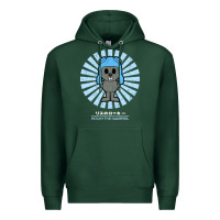 Sports Green rocky the squirrel retro vintage Premium Hoodie - tuanDangUi