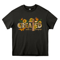 Asphalt created with a purpose with sunflower and butterfl Heavy Core Tee - NancyCooperArtShop