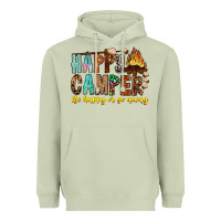 Matcha Happy Camper Be Happy Or Go Away Heavyweight Hoodie - CowhideDigitalArt