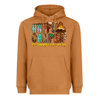 Meerkat Happy Camper Be Happy Or Go Away Heavyweight Hoodie - CowhideDigitalArt