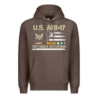 Coffee Vietnam Veteran Shirt US Army Veteran Day Women Me Premium Hoodie - tuanDangUi