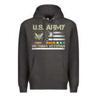 Smoke Vietnam Veteran Shirt US Army Veteran Day Women Me Premium Hoodie - tuanDangUi