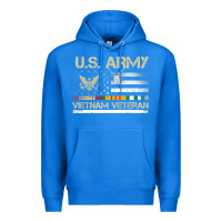 True Royal Vietnam Veteran Shirt US Army Veteran Day Women Me Premium Hoodie - tuanDangUi