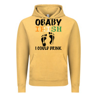 Vintage Mustard O' Baby Irish I Could Drink Vintage Hoodie - Bettercallsaul