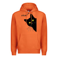 Carrot black cat day halloween black cat meow Premium Hoodie - tuanDangUi