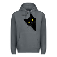 Rock black cat day halloween black cat meow Premium Hoodie - tuanDangUi