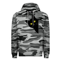 Slate Camo black cat day halloween black cat meow Premium Hoodie - tuanDangUi