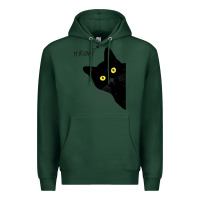 Sports Green black cat day halloween black cat meow Premium Hoodie - tuanDangUi