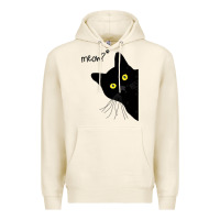 Tofu black cat day halloween black cat meow Premium Hoodie - tuanDangUi