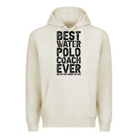 Oatmeal Heather Best Coach Ever And Bought Me This Water Polo Coac Premium Hoodie - tuanDangUi