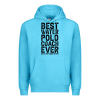 Ocean Blue Best Coach Ever And Bought Me This Water Polo Coac Premium Hoodie - tuanDangUi