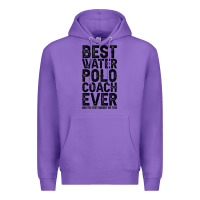Purple Best Coach Ever And Bought Me This Water Polo Coac Premium Hoodie - tuanDangUi