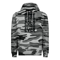 Slate Camo Best Coach Ever And Bought Me This Water Polo Coac Premium Hoodie - tuanDangUi