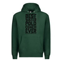 Sports Green Best Coach Ever And Bought Me This Water Polo Coac Premium Hoodie - tuanDangUi