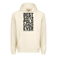 Tofu Best Coach Ever And Bought Me This Water Polo Coac Premium Hoodie - tuanDangUi