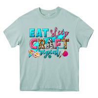 Arona eat sleep craft repeat Heavy Core Tee - NancyCooperArtShop