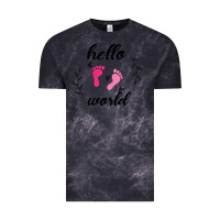 Cloud Black Hello world Vintage Tee - Bettercallsaul