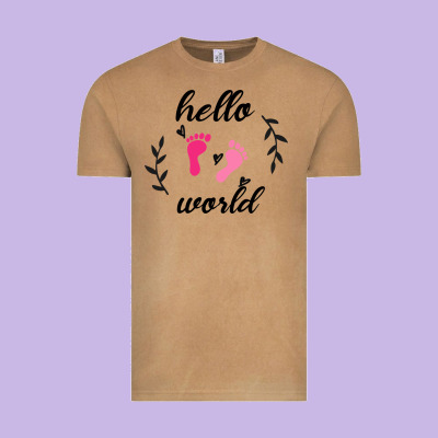 Hello World Vintage Tee Designed By Bettercallsaul