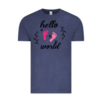 Vintage Denim Hello world Vintage Tee - Bettercallsaul