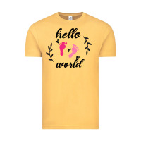 Vintage Mustard Hello world Vintage Tee - Bettercallsaul