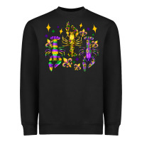Mardi Gras Craw Fish Olivia Heavyweight Sweatshirt | Teevron
