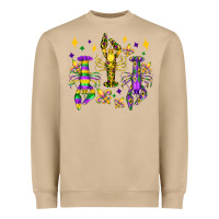 Mushroom mardi gras craw fish olivia Heavyweight Sweatshirt - OliviaCreatesArt
