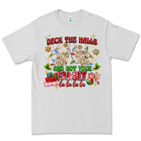 Dove Grey deck the halls and not your family Premium Tee - MaliasSmallBusiness